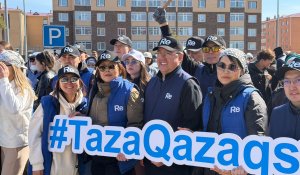 «Таза Қазақстан» Көкшетауда: қала тұрғындары ортақ іске бірікті