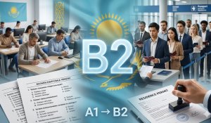 Енді Қазақстанға көшіп келетін шетелдіктер қазақ тілін B2 деңгейінде білуі қажет