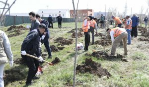 Астананың Ататүрік саябағында жалпықалалық экоакция өтті