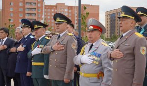 Көкшетауда Отан қорғаушылар мен Қарулы күштер ардагерлеріне құрмет көрсетілді