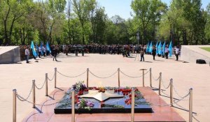 Қарағанды облысында Ұлы Отан соғысына қатысушылардың рухына тағзым етілді