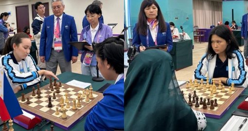 Азиадада шахматшы қыздар Асаубаева мен Әбдімәлік жеңіске жетті