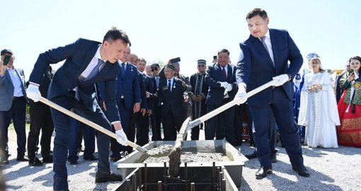 Қызылордада «Достық үйінің» жаңа ғимаратының іргетасы қаланды