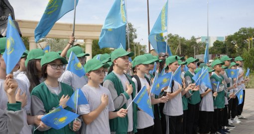 Ұлытау облысында «Жасыл ел» еңбек жасағының жаңа маусымы басталды