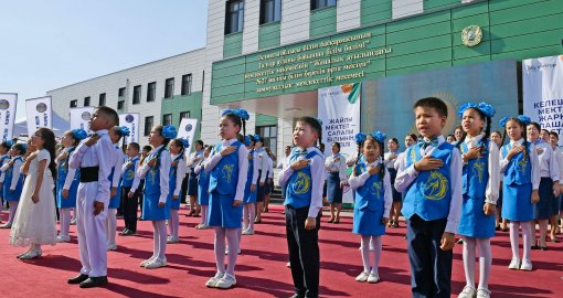 Алматы облысында 900 орындық жаңа заманауи мектеп ашылды