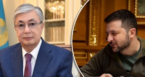 Тоқаев пен Зеленский телефон арқылы сөйлесті