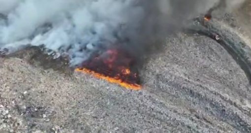 Алматы облысындағы қоқыс полигонында өрт шықты