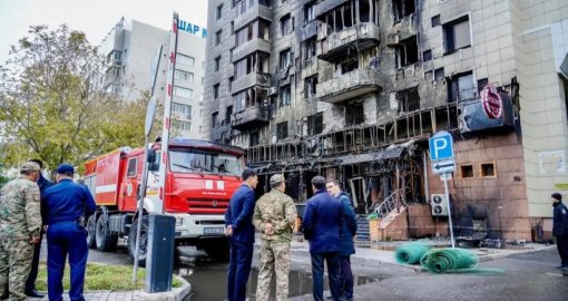 Астанада дәмханадан шыққан өрт 8 қабат үйдің 8 пәтеріне жайылды