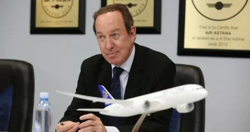 Питер Фостер «Air Astana» басшылығынан кететін болды