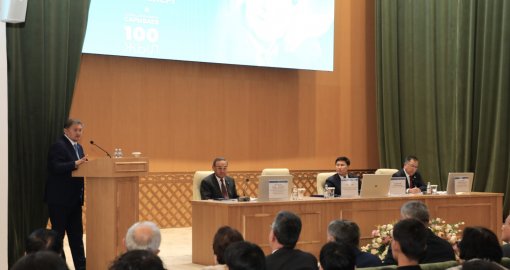 Алматыда Шора Сарыбаевтың 100 жылдығы тойланды
