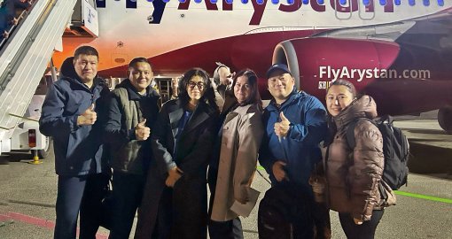 FlyArystan дәрігерлерге қанат бітірді: кардиохирургтар аймақтарды аралап, балаларға көмек көрсетуде
