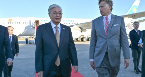 Тоқаев АҚШ-қа барды