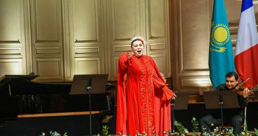 Майра Мұхамедқызы Парижде жеке концертін өткізді