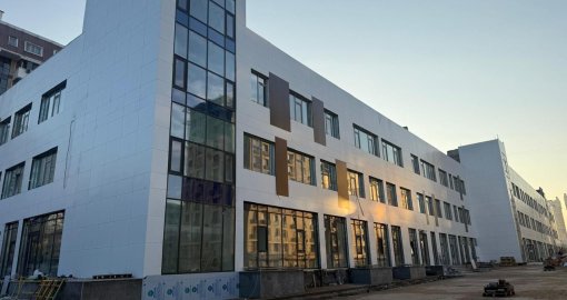 Алматының Бостандық ауданында жаңа емхананың құрылысы аяқталуға жақын