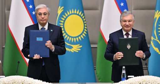 Қазақстан мен Өзбекстан президенттері бірқатар құжаттарға қол қойды