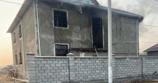 Алғабастағы өрт: бір үйдің бес баласы қаза тапты