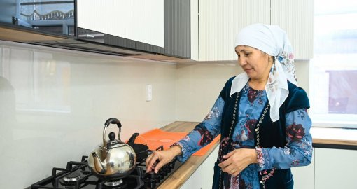 Сырдария ауданының Шаған ауылына табиғи газ қосылды