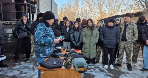 Астаналық студенттер кинологиялық орталыққа  экскурсия жасады