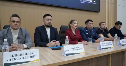 Спортшылар жастарды салауатты өмірге шақырды