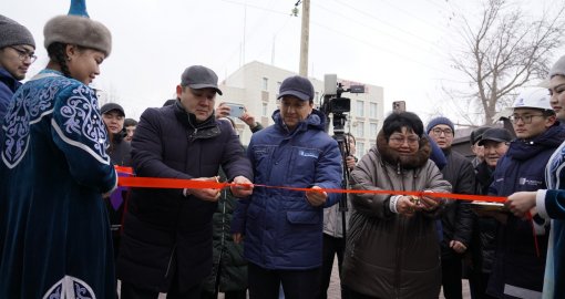 Елордада Кирпичный» тұрғын алабына алғаш рет табиғи газ берілді