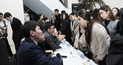 Елордалық жастар үшін бос жұмыс орындарының жәрмеңкесі өтті