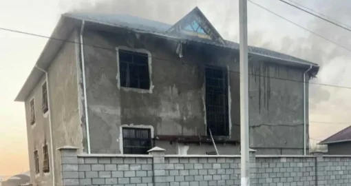 Түркістан облысындағы қайғылы өрттен тағы бір бала қайтыс болды