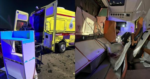 Алматыда жедел жәрдем көлігі апатқа ұшырап, 23 жастағы фельдшер қаза тапты