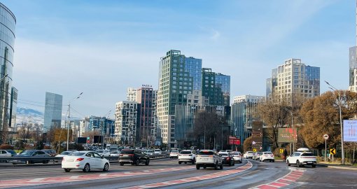 Жаңбырдан кейін Алматының ауасы айтарлықтай тазарып қалды