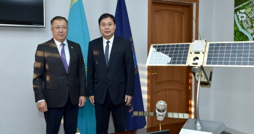 ҚазҰУ мен СБПУ-дың бірлескен ғарыштық жобасы іске асырылды