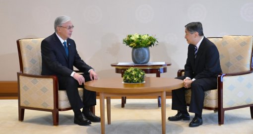 Тоқаев Жапония Императорымен кездесті