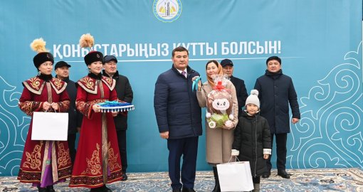 Қызылордалықтар Жаңа жыл қарсаңында жаңа пәтер кілтін алды