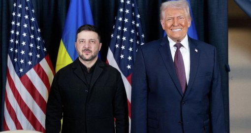 Трамп пен Зеленский Давоста кездесті