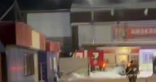 Солтүстік Қазақстан облысында базар өртенді