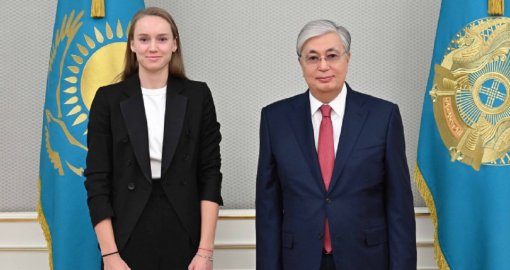 Тоқаев Рыбакинаны Australian Open турниріндегі жеңісімен құттықтады