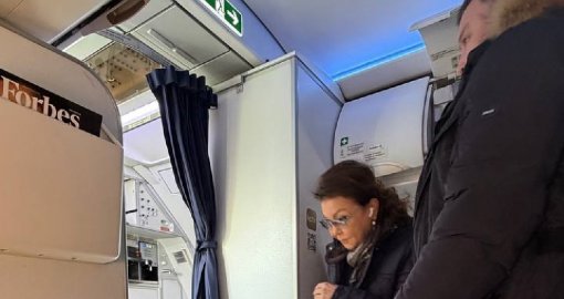 "Оққағары бар": Дариға Назарбаева Астана – Алматы бағытындағы тұрақты рейспен ұшқан