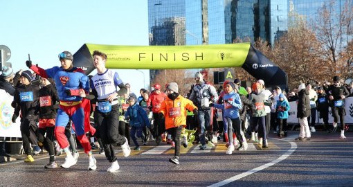 Winter Run: Алматыда 22 елдің қатысушылары жүгіру маусымын ашты