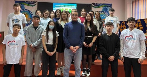 «Таза Қазақстан»: Жетісу облысында жастармен кездесу өтті