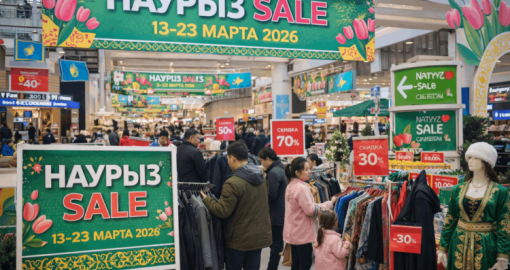 Қазақстанда «Nauryz Sale» басталады: Тауарлар 70%-ға дейінгі жеңілдікпен сатылады