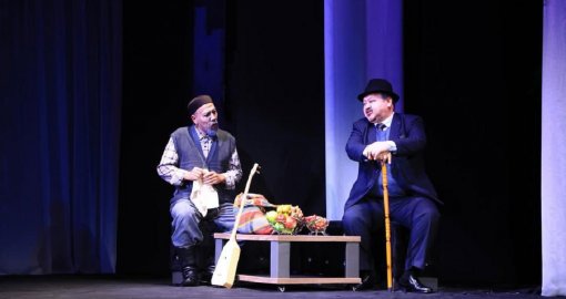 Түркістанда «Табалдырығыңа табын» қойылымы сахналанды