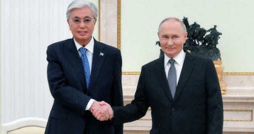 Путин Тоқаевты жаңа Конституция бойынша референдумның сәтті өтуімен құттықтады