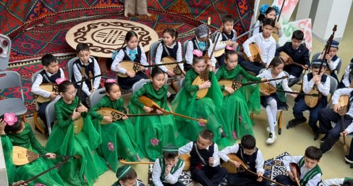 Астанада “Күй күмбірі” республикалық акциясы өтті