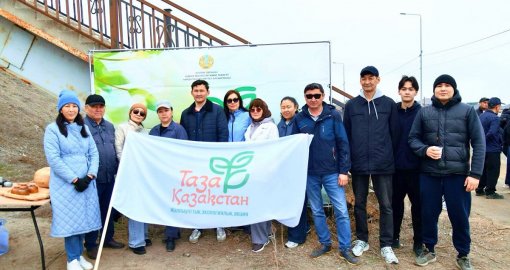 Атырауда Тазару күніне орай ауқымды сенбілік өтті