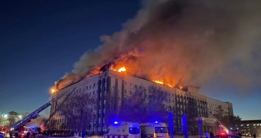 Ақтөбе облысы әкімдігіндегі өрттен кейін ғимараттың жағдайы қандай: Асхат Шахаров мәлімдеме жасады