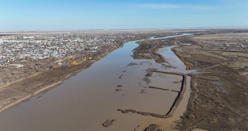Атбасар ауданында су тасқыны қаупі сейілді