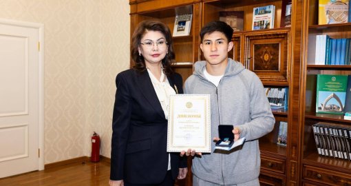 Дастан Сәтпаев «Дарын» мемлекеттік жастар сыйлығын алды