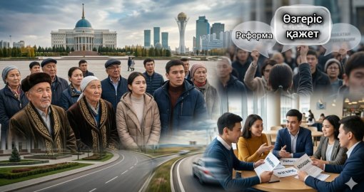 Үнсіз қарсылық: сауалнама 71,6% қазақстандықтың реформаны қолдайтынын көрсетті