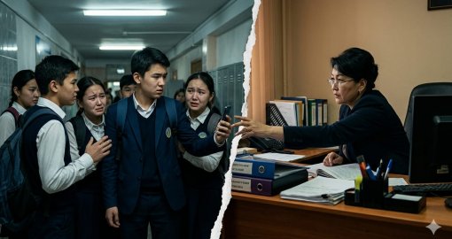 Астанадағы оқушы қыздардың төбелесі: ата-аналар директорды қызметтен босатуды талап етті