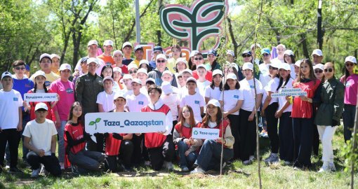 «Таза Қазақстан»: Алматы облысында 47 мың адам қатысқан ауқымды экоакция өтті