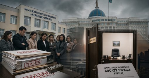 «Негізсіз тексеру»: Шымкенттегі директоры жұмыстан босатылған ұжым президенттен көмек сұрады