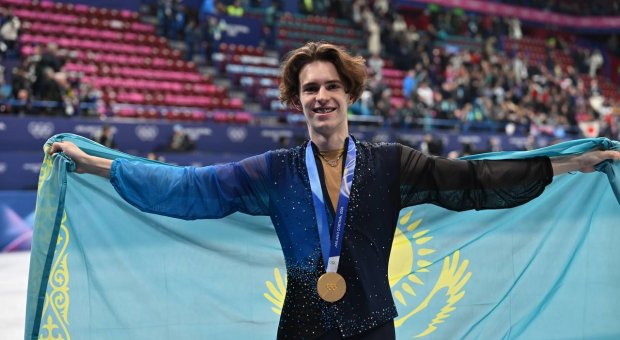 Тарихи жеңіс! Мәнерлеп сырғанаушы Михаил Шайдоров Олимпиада ойындарында алтын медаль жеңіп алды